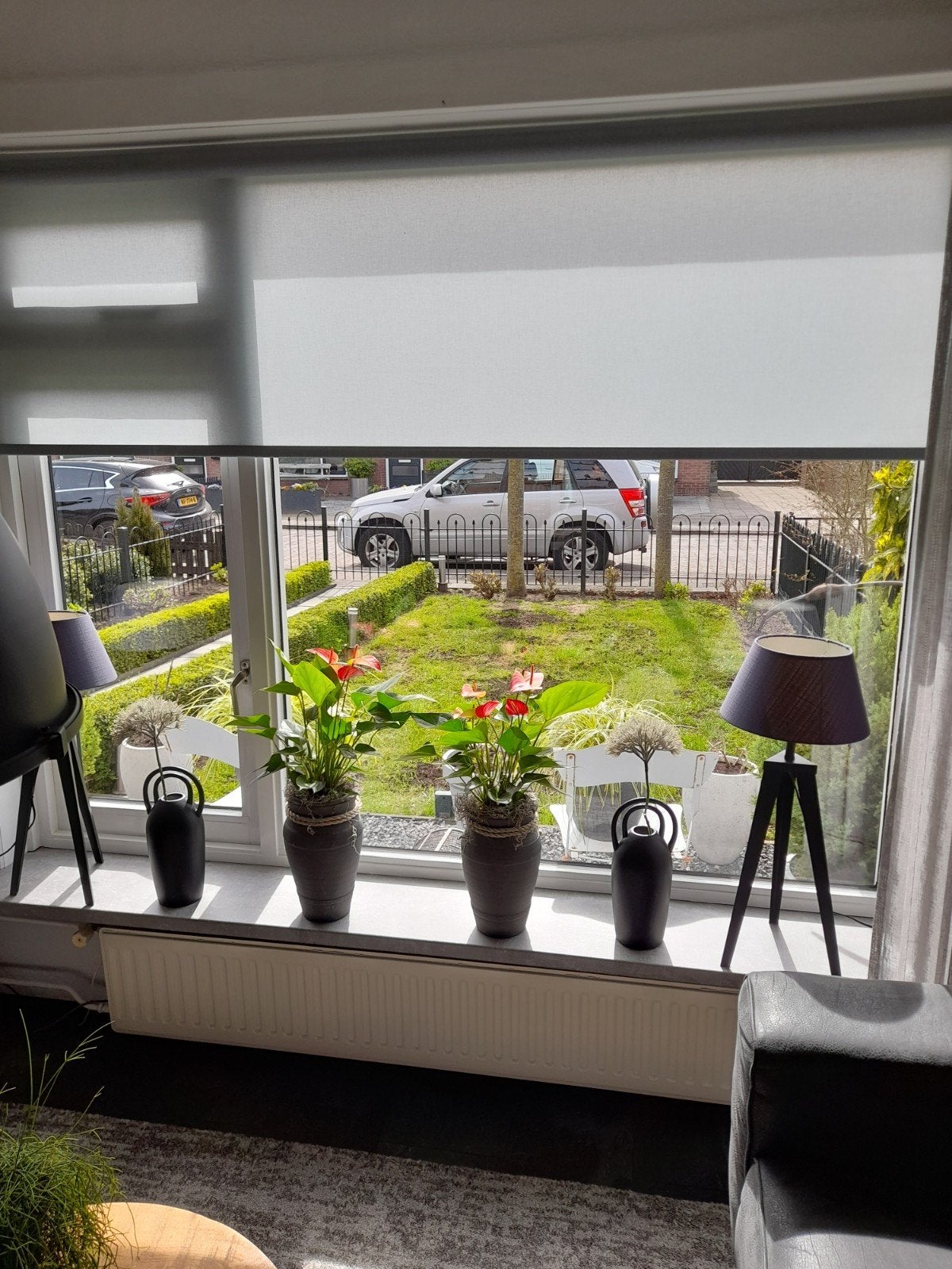 Nieuw luxaflex rolgordijn, Ophalen, Nieuw, Grijs