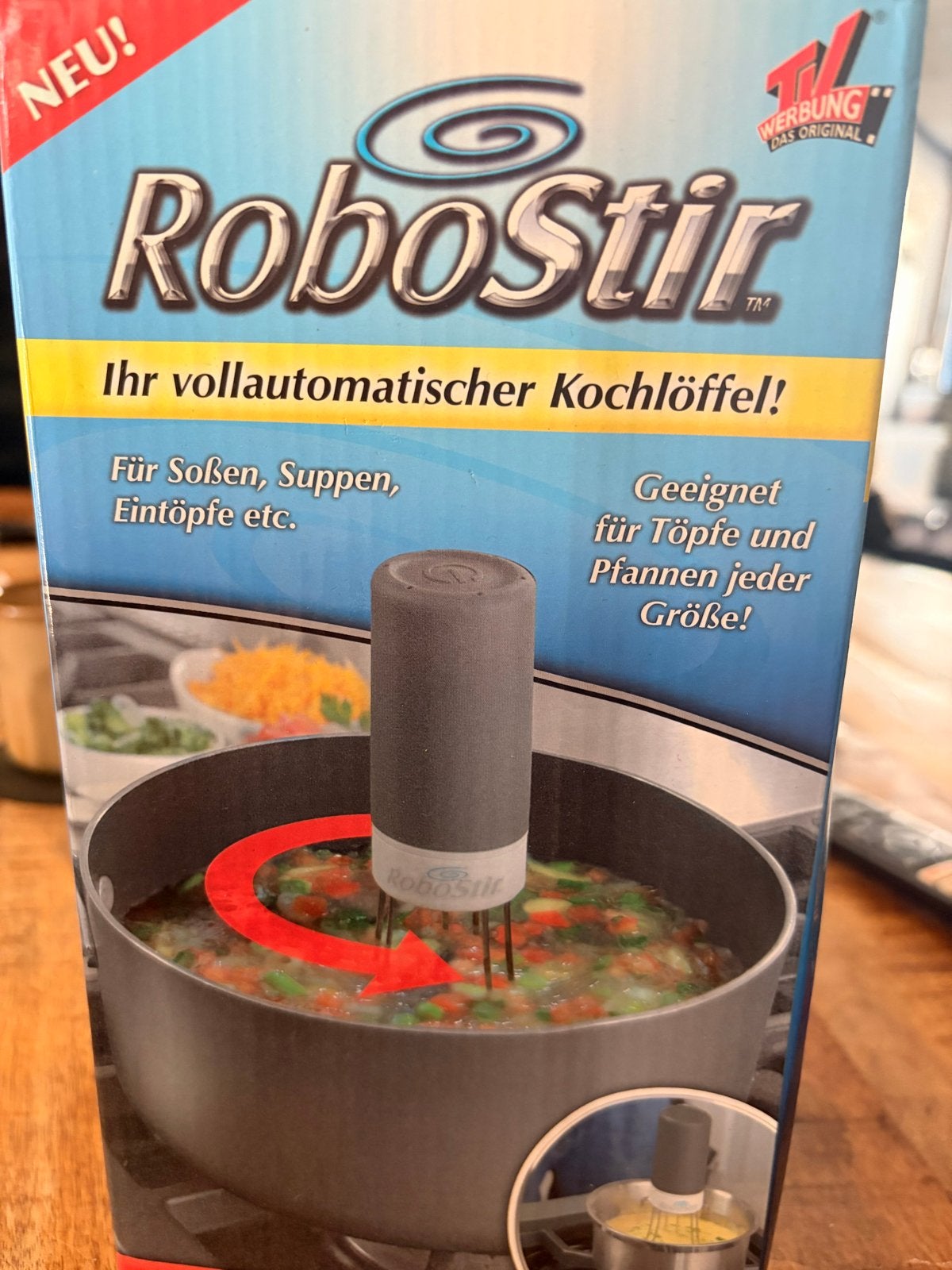 RoboStir: Automatische Roerder voor Soepen en Sauzen, Overige typen, Kunststof, Nieuw, Ophalen of Verzenden