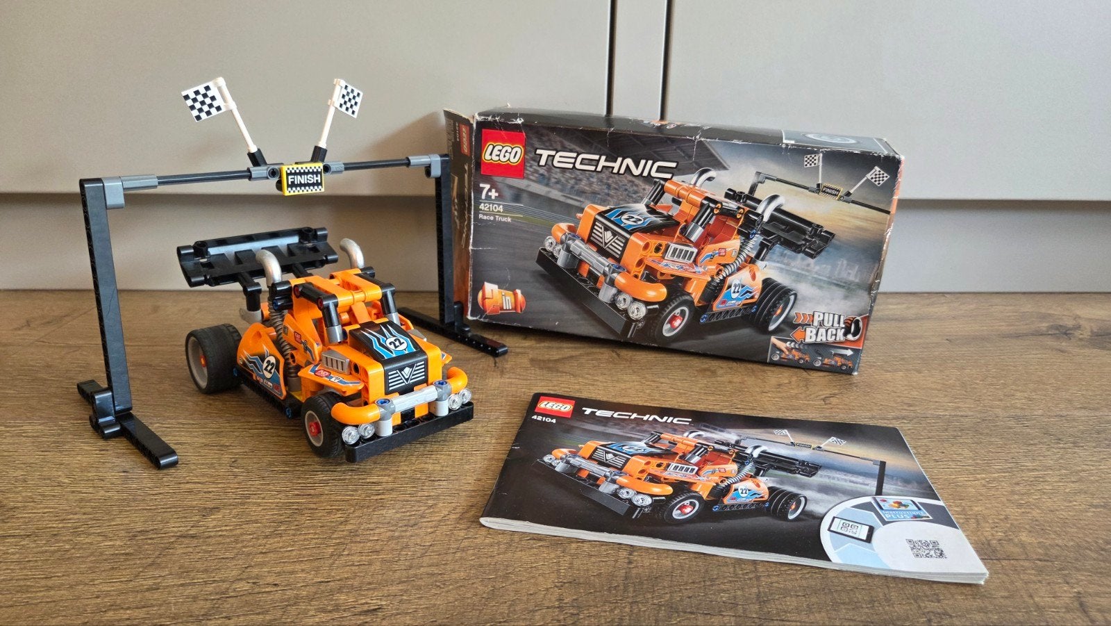 42104 Lego Technic | Race Truck met doos, Kinderen en Baby's, Speelgoed | Duplo en Lego, Lego, Ophalen of Verzenden, Technic, Complete set