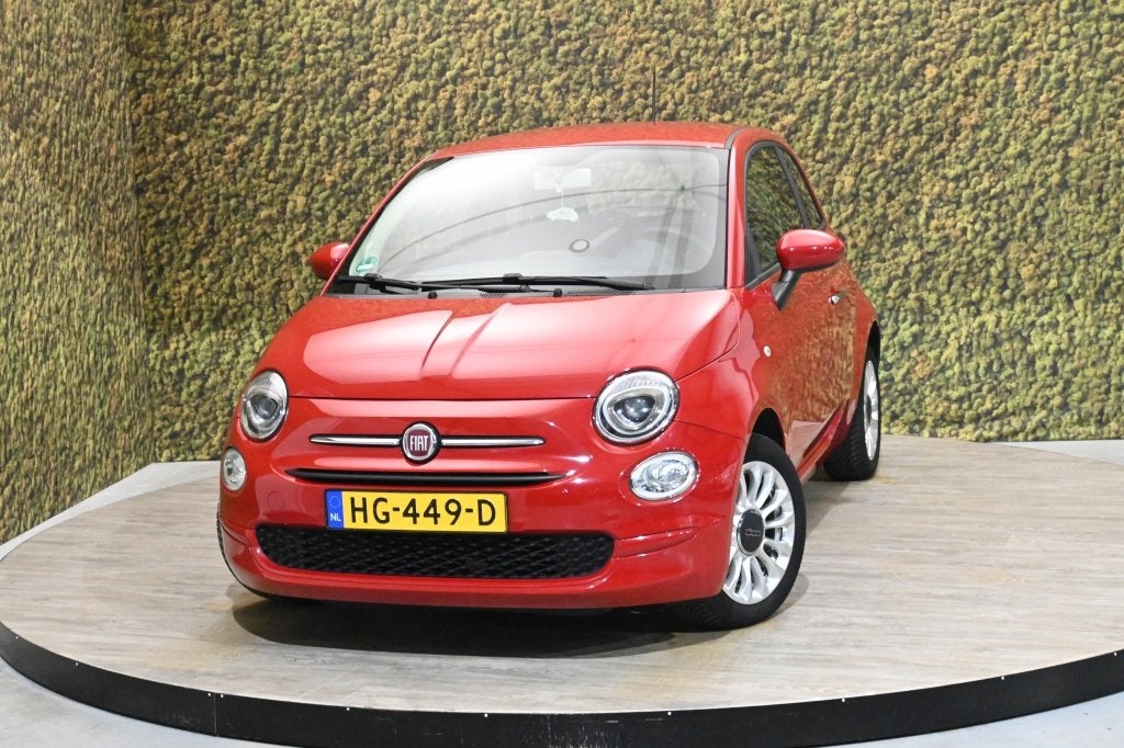 Fiat 500 1.2 Popstar | Airco | NAP | Eerste eigenaar, Stof, Gebruikt, 4 cilinders, 840 kg