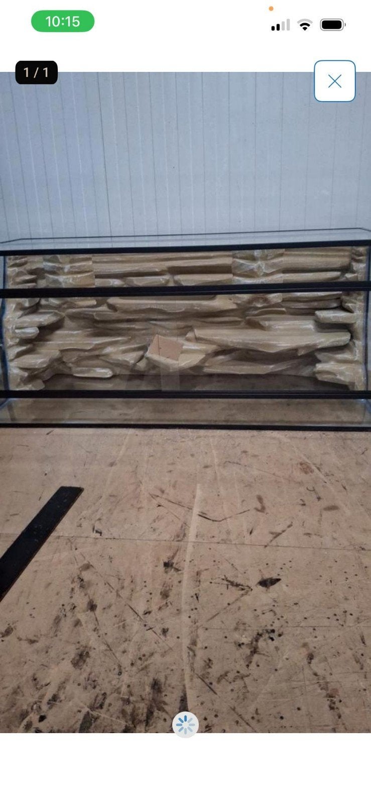 Nieuw terrarium met 3d achterwand in de maat 120x50x50, Ophalen of Verzenden, Nieuw