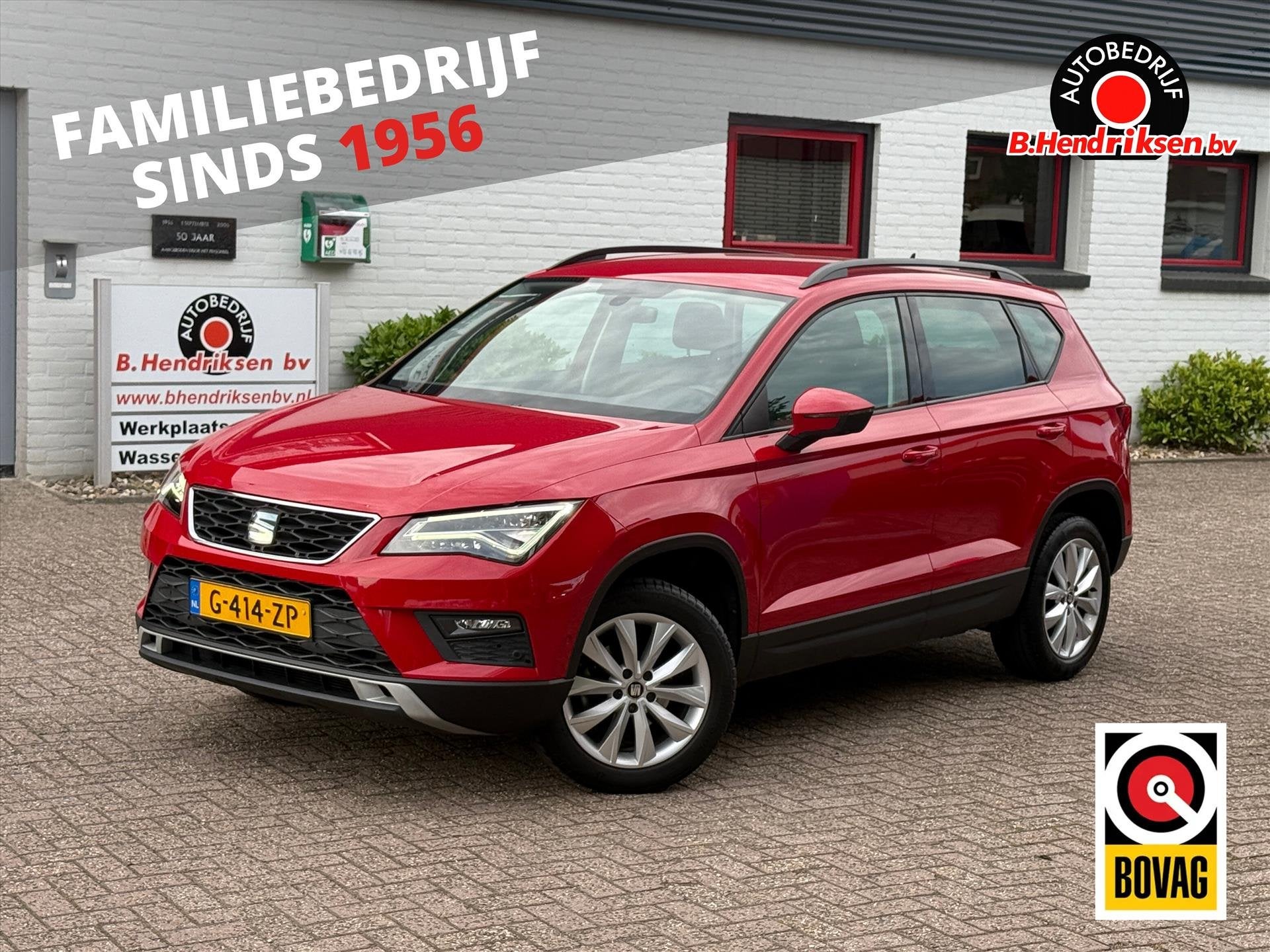 Seat Ateca 1.0 EcoTSI 115pk Style Business Intense/ Trekhaak, Dealer onderhouden, Gebruikt, Origineel Nederlands, 3 cilinders