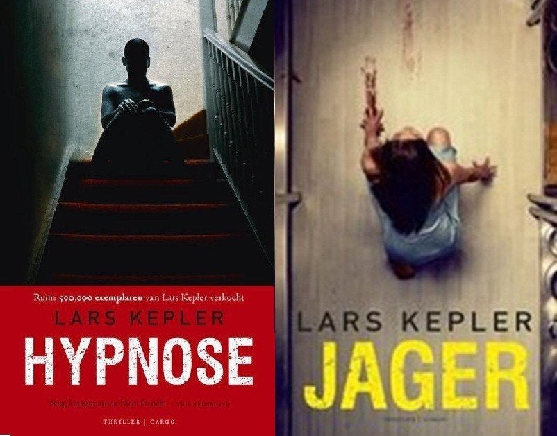 Lars Kepler: Hypnose en Jager, Ophalen of Verzenden, Gelezen, Lars Kepler, Scandinavië