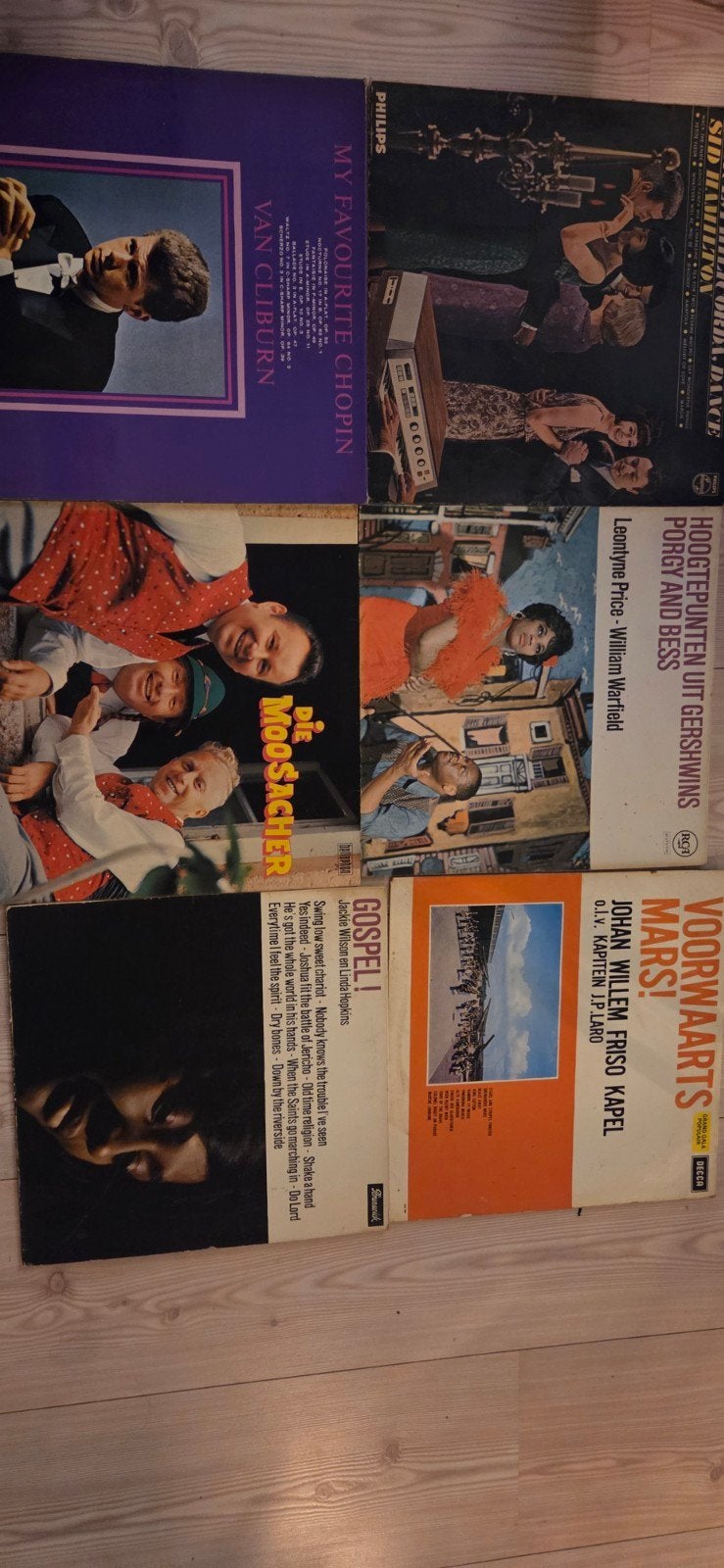 11 gebruikte LP's van diverse artiesten