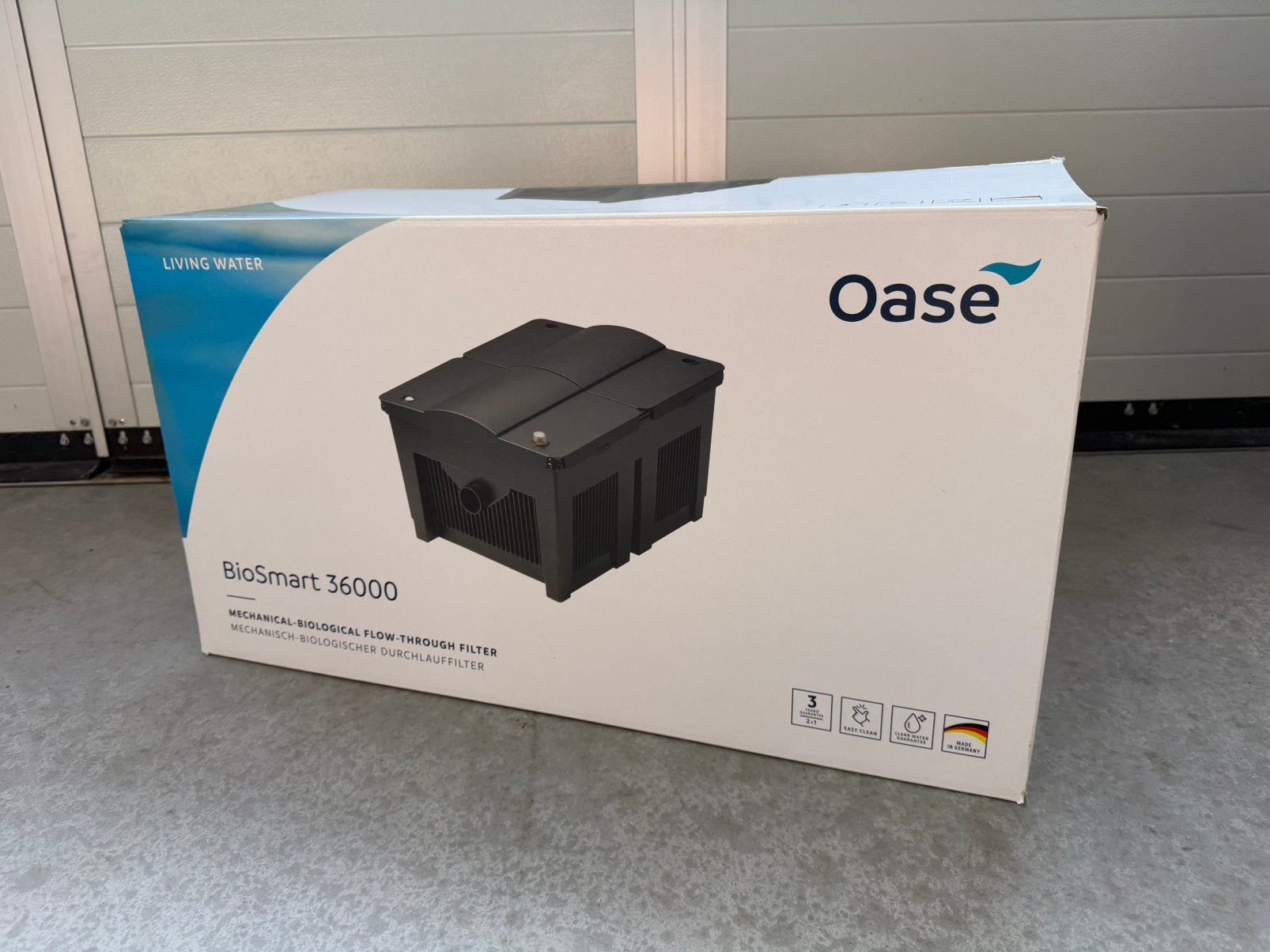 Oase Biosmart 36000 filter (bijna nieuw, in de doos), Ophalen, Nieuw, Vijverfilter