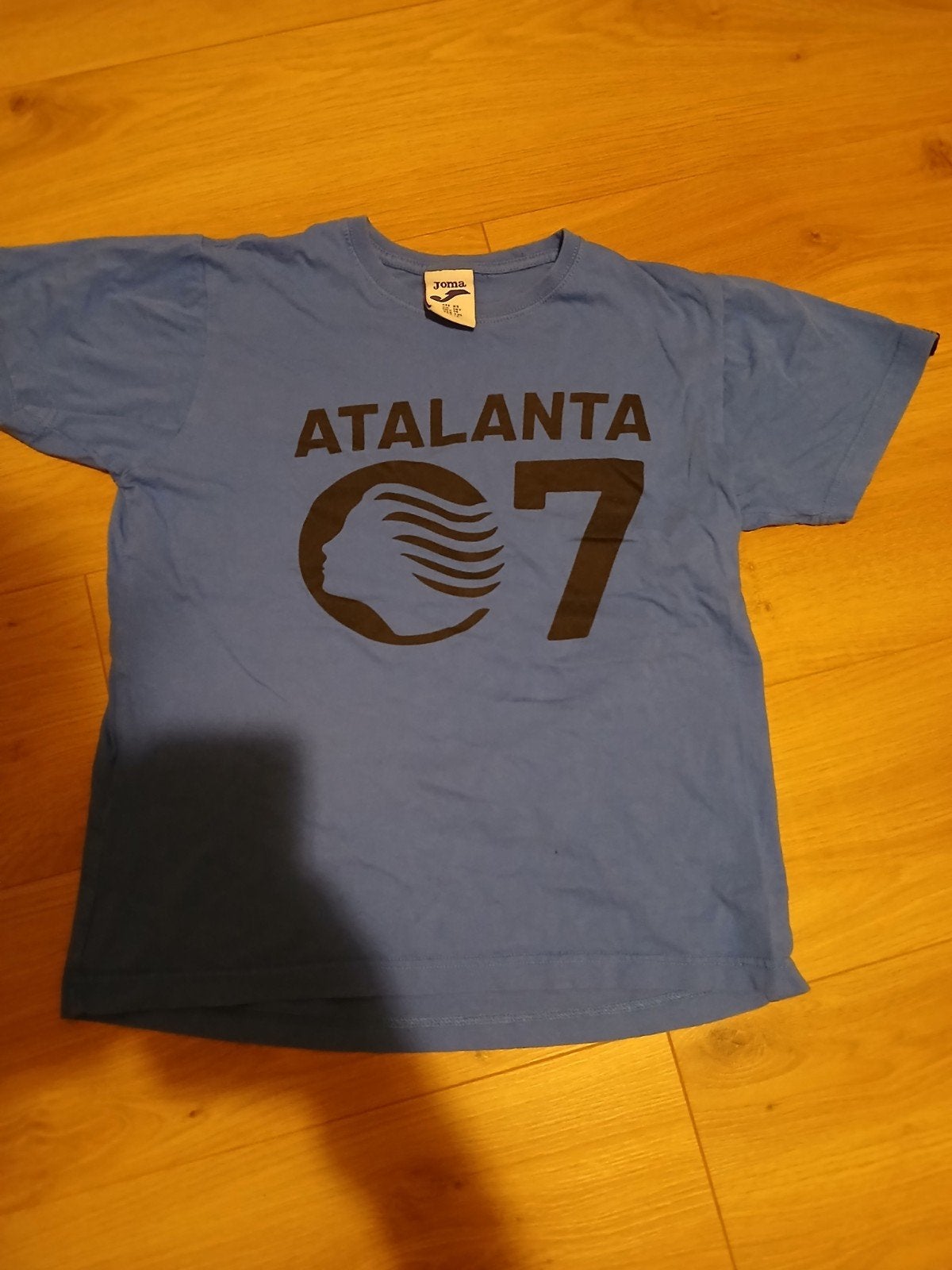 Atalanta Bergamo Katoenen Shirt - Maat XS, Ophalen, Joma, Blauw, Gedragen