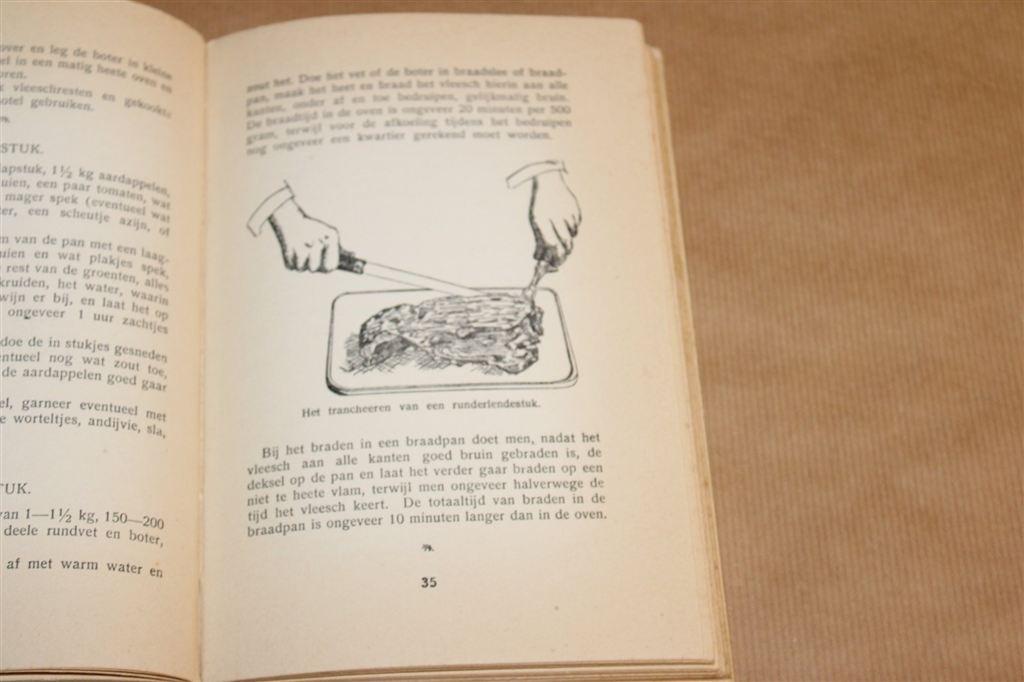 Vleesch, Wild en Gevogelte — Vintage Kookboek [1939], Ophalen of Verzenden, Gelezen, Italië