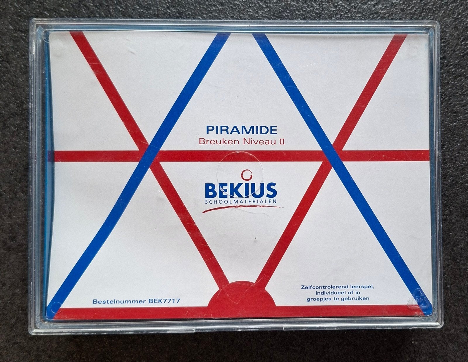 Piramide Breuken Niveau II (36 driehoeken) Bekius, Ophalen of Verzenden