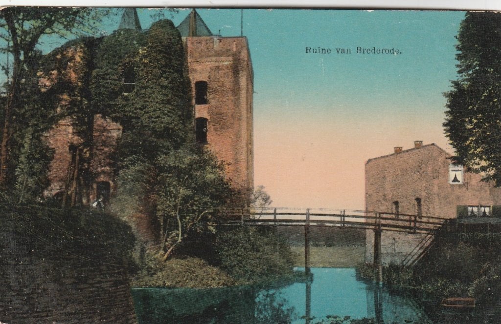 ruine van brederode, Ophalen of Verzenden, Friesland
