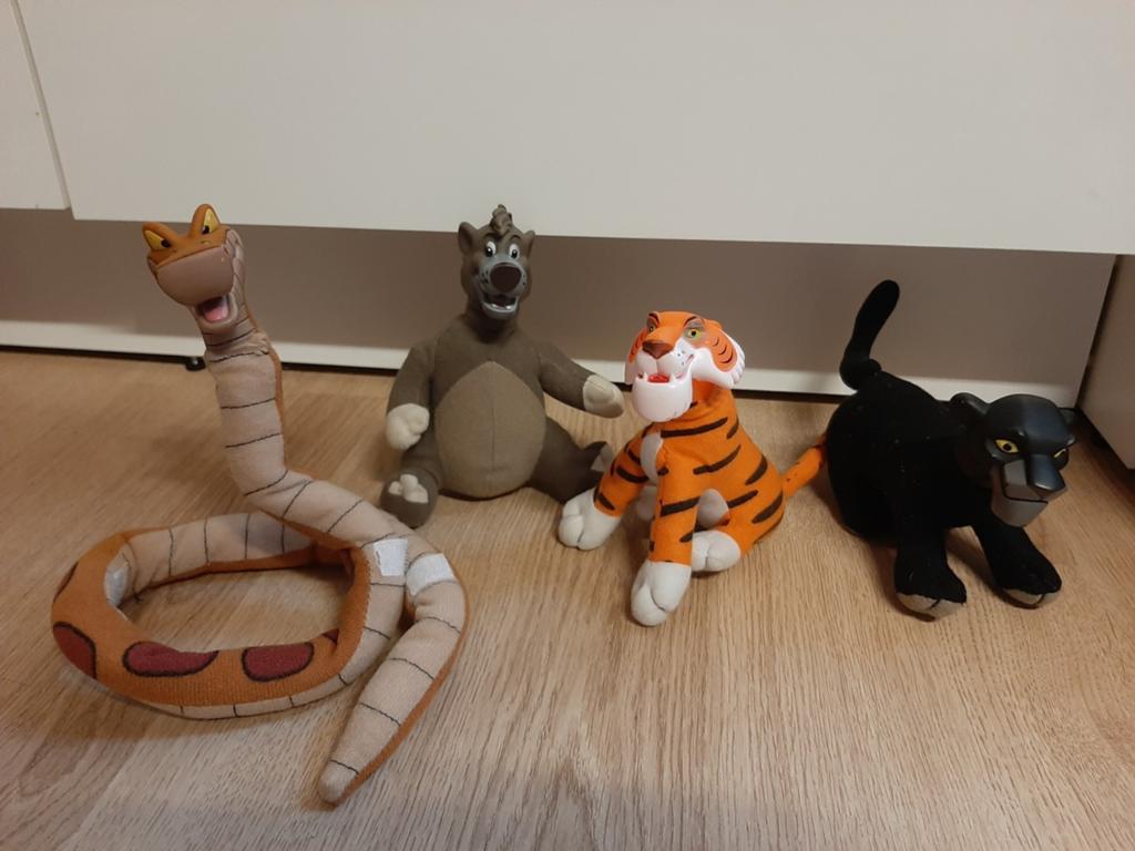 Disney jungle book knuffeltjes mcdonalds, Verzamelen, Ophalen of Verzenden, Knuffel