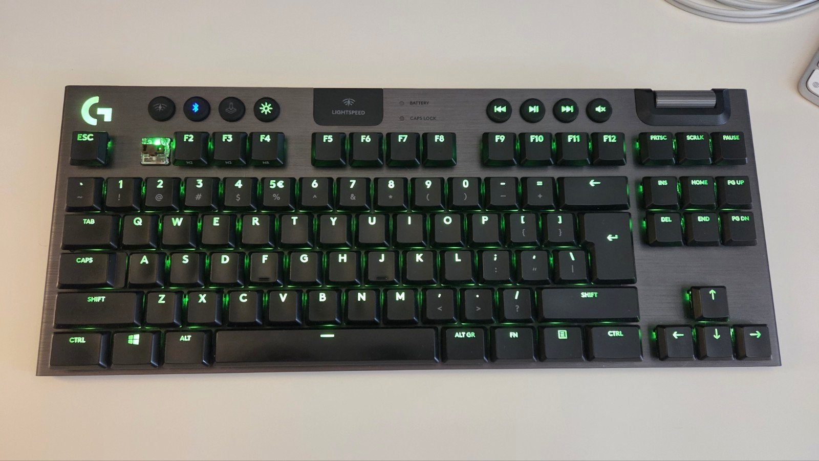 Logitech G915 TKL Lightspeed RGB Gaming Toetsenbord, Computers en Software, Ophalen of Verzenden, Gaming toetsenbord