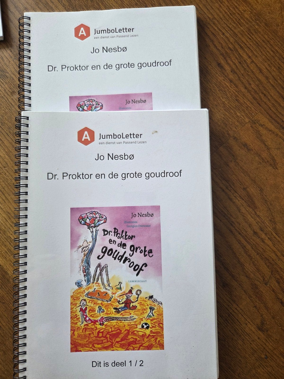 Dr. Proktor en de grote goudroof, Boeken, Ophalen of Verzenden, Zo goed als nieuw, Jo Nesbø