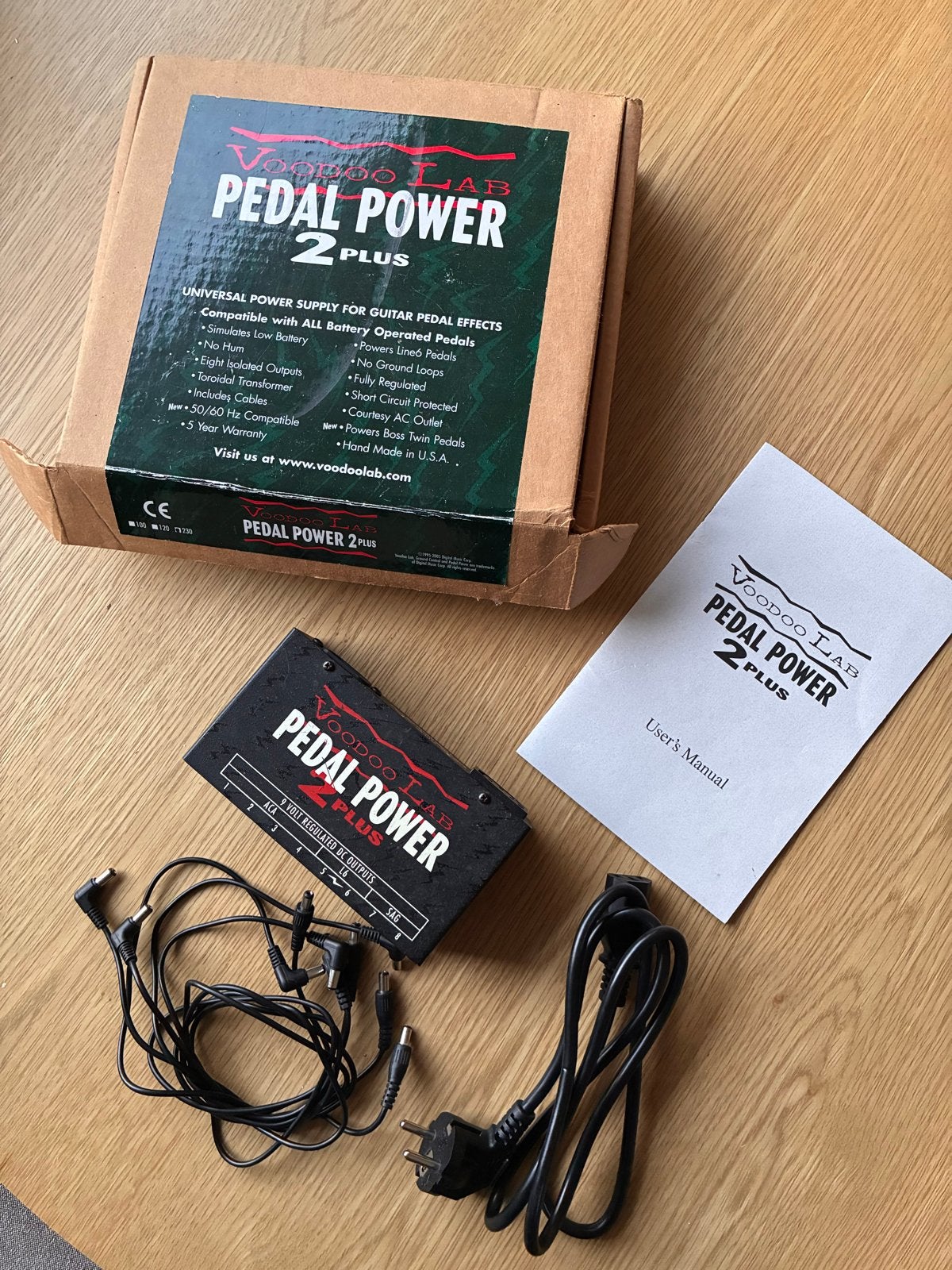 Voodoo Lab Pedal Power 2 Plus - Voeding voor effectpedalen, Ophalen of Verzenden, Gebruikt, Overige typen