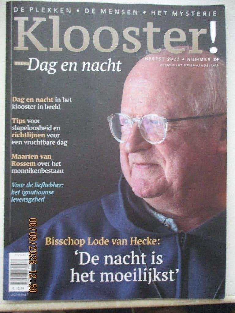 Tijdschrift Klooster ! Thema : dag en nacht., Ophalen of Verzenden, Zo goed als nieuw, Christendom | Katholiek