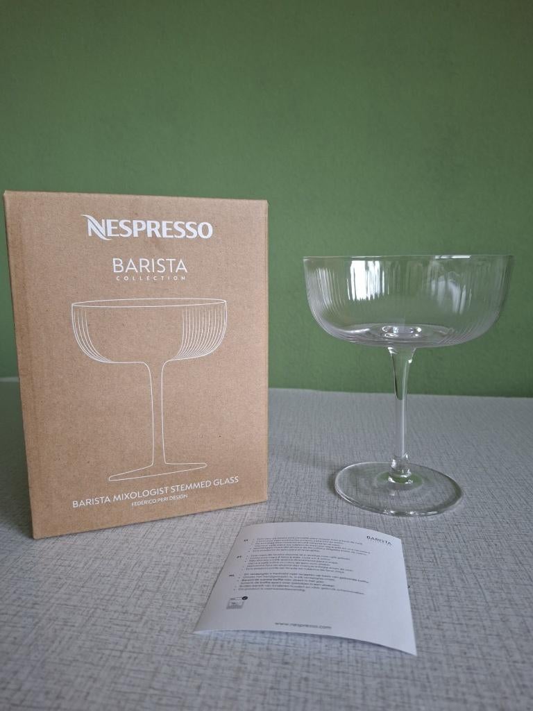 Barista Mixologist Stemmed Glass van Nespresso, Glas of Glazen, Nieuw, Ophalen of Verzenden, Glas