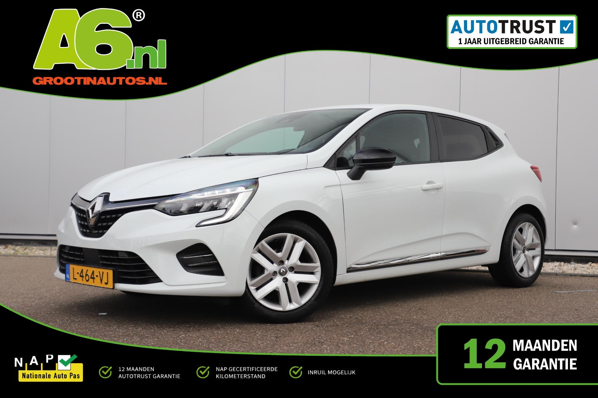 Renault Clio 1.0 TCe Zen Navigatie Airco Cruise Carplay Andr
