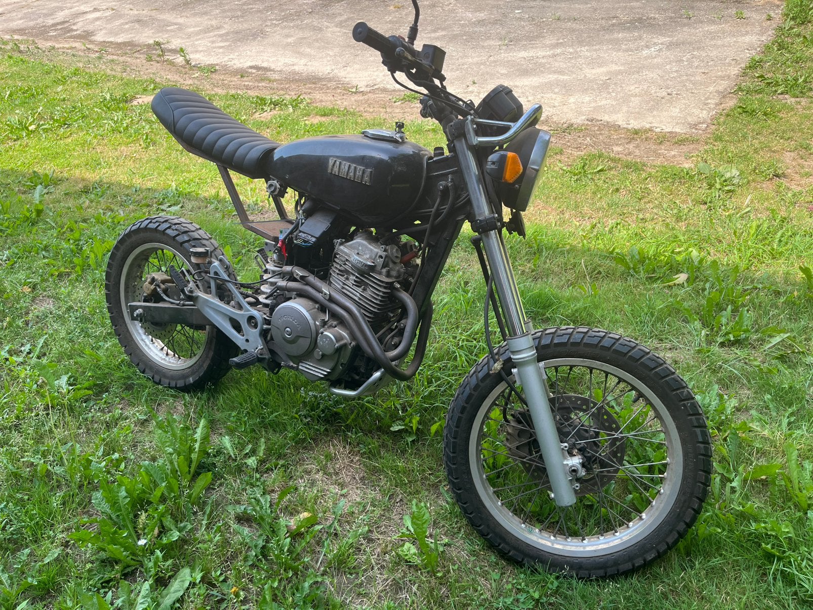 Honda SLR650 Scrambler Project, Motoren, Ophalen