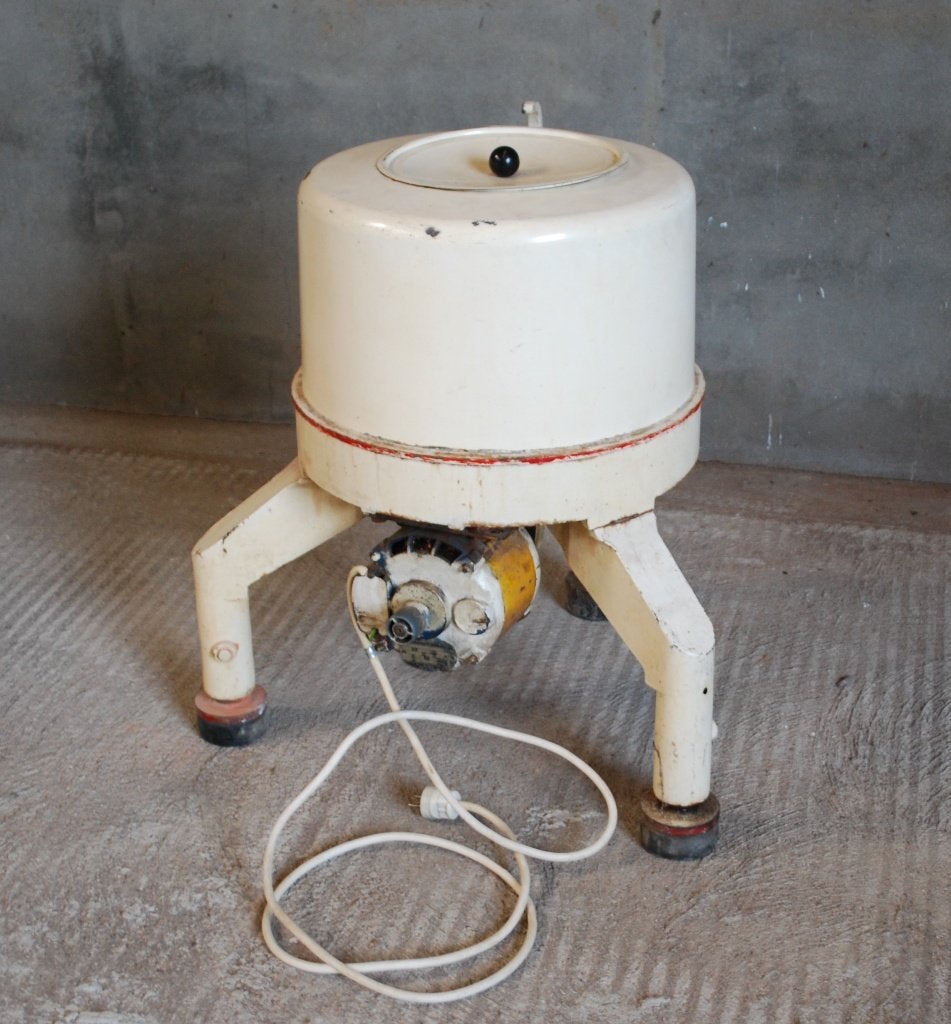 Brocante jaren '50 wasmachine plantenbak, Antiek en Kunst, Ophalen