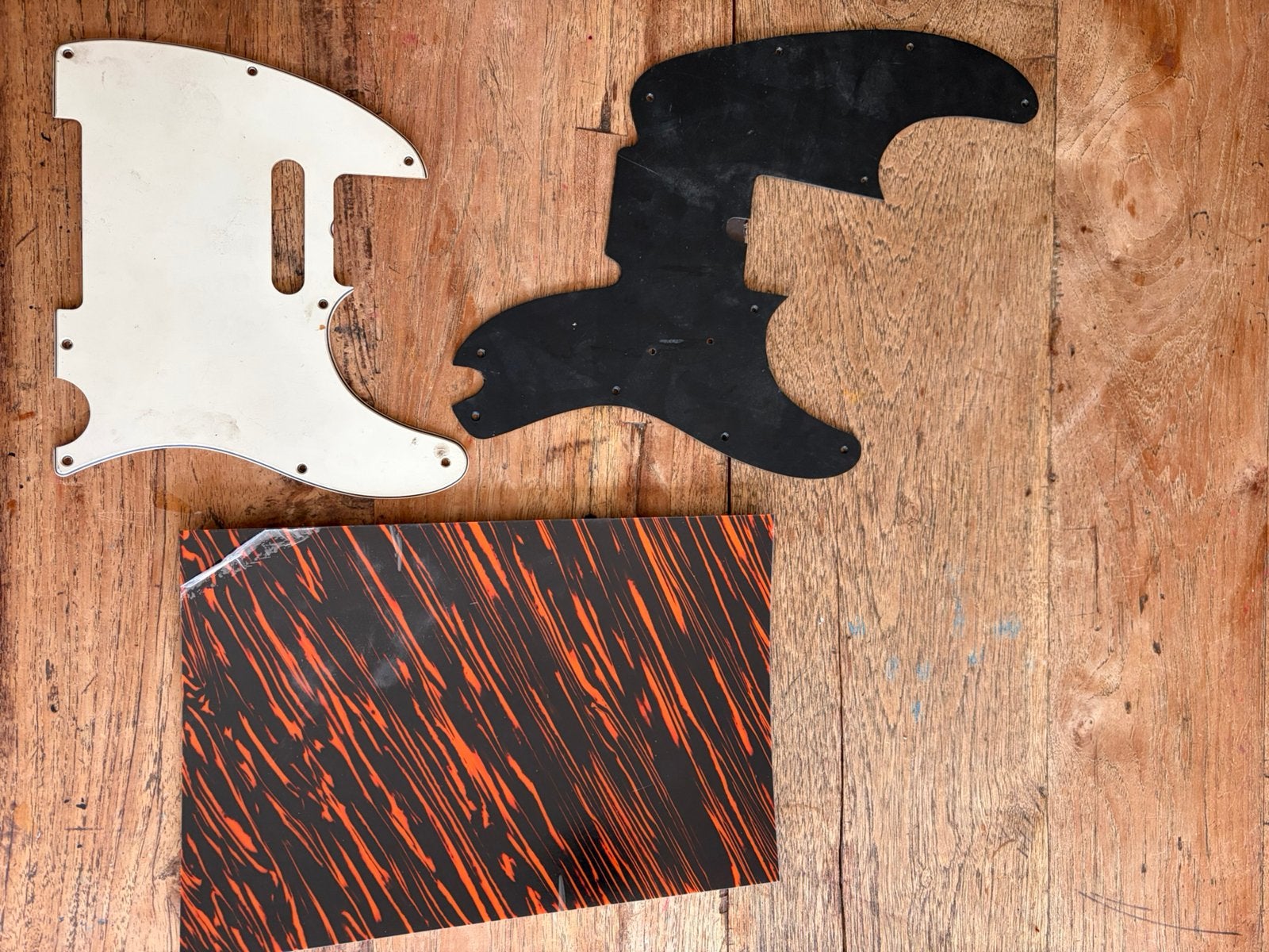 Pickguards, Muziek en Instrumenten, Ophalen, Zo goed als nieuw, Elektrische gitaar