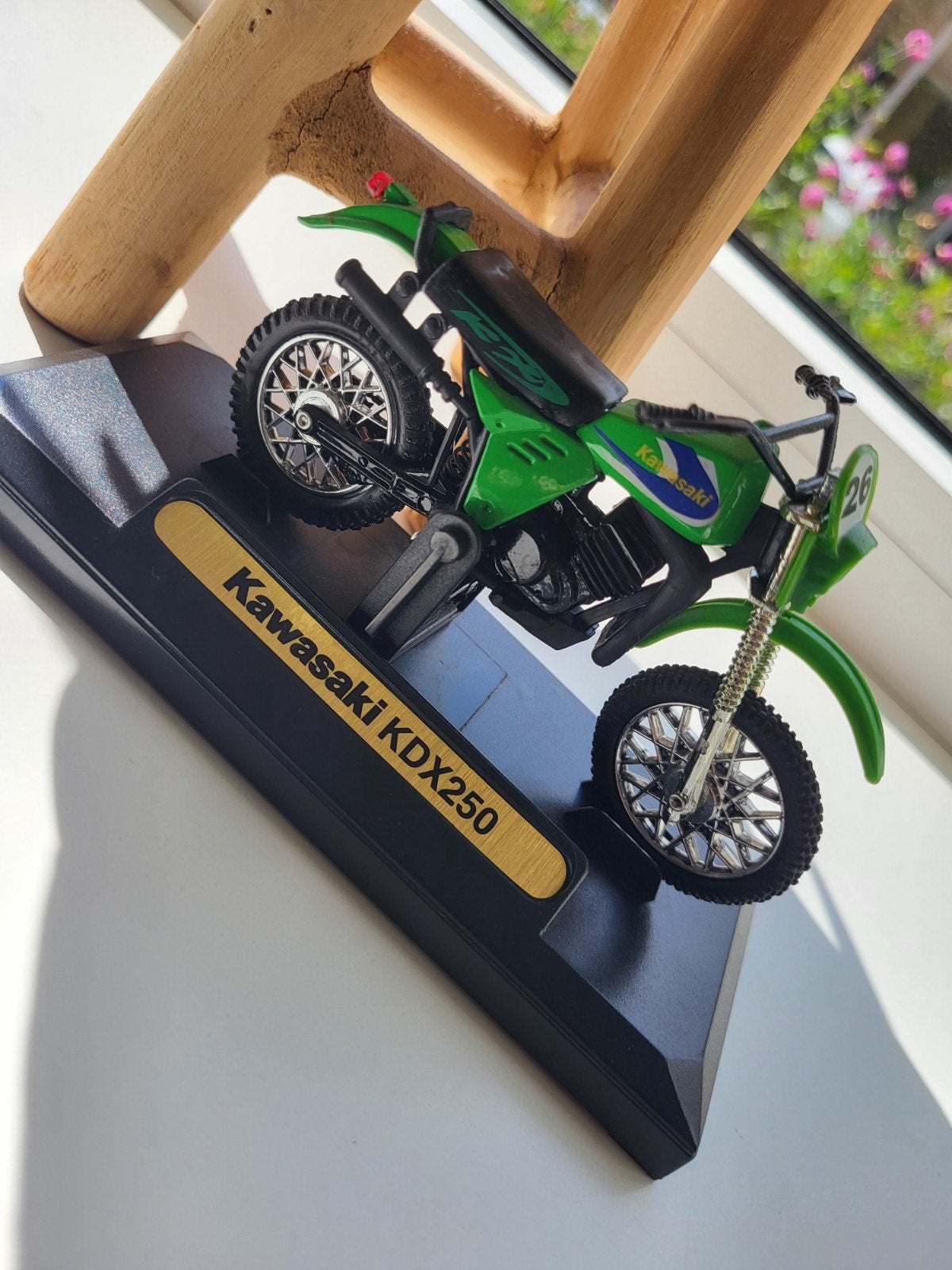 Kawasaki KDX250 modelmotorfiets, Ophalen of Verzenden, Zo goed als nieuw, Overige typen, Overige merken