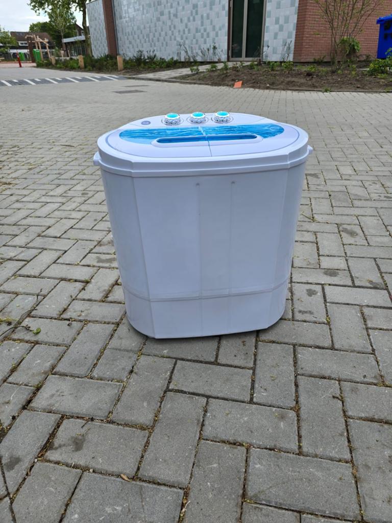 Compacte mini wasmachine met centrifuge - Zo goed als nieuw, Ophalen