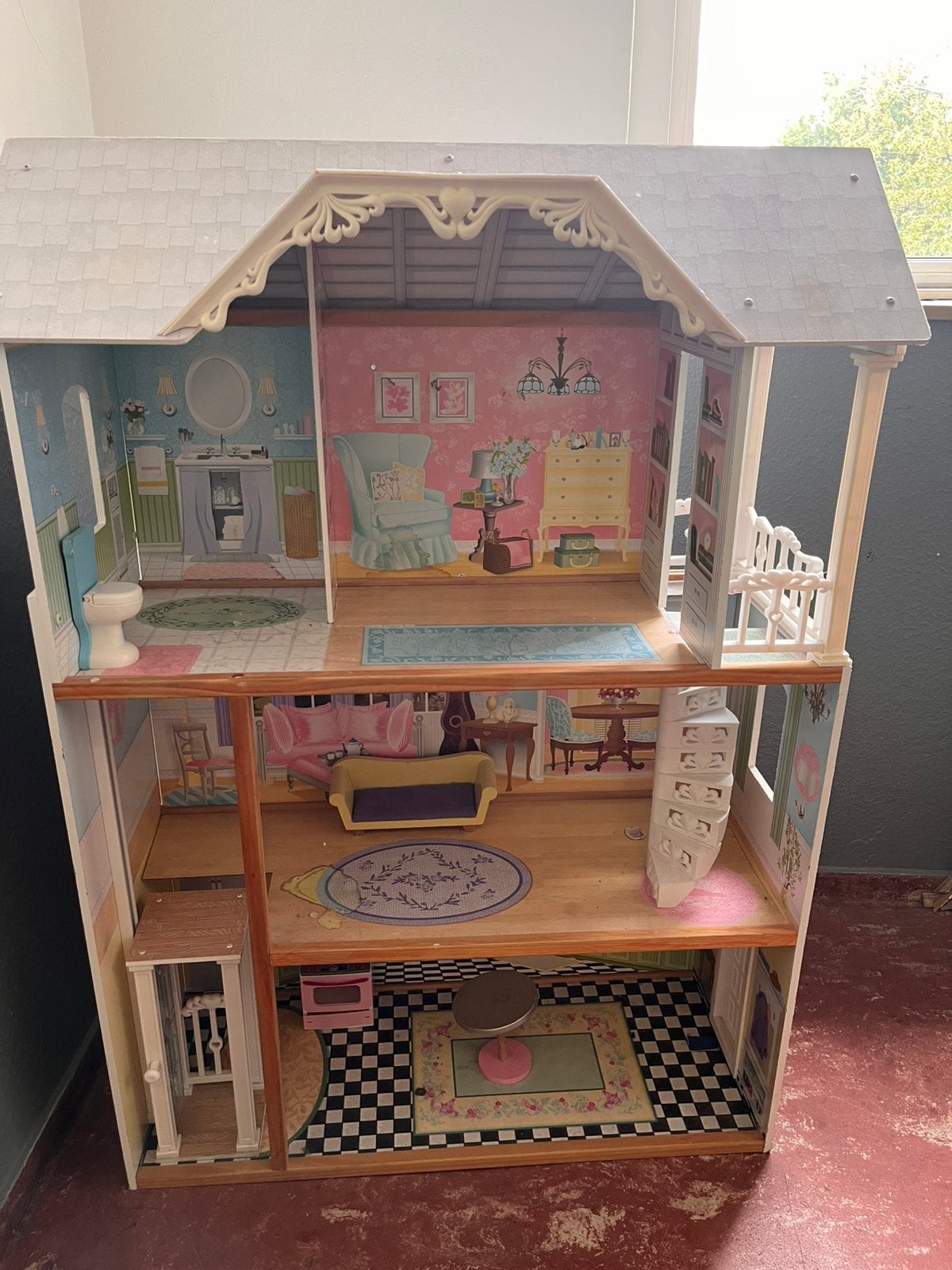 Poppenhuis, Ophalen, Zo goed als nieuw, Poppenhuis