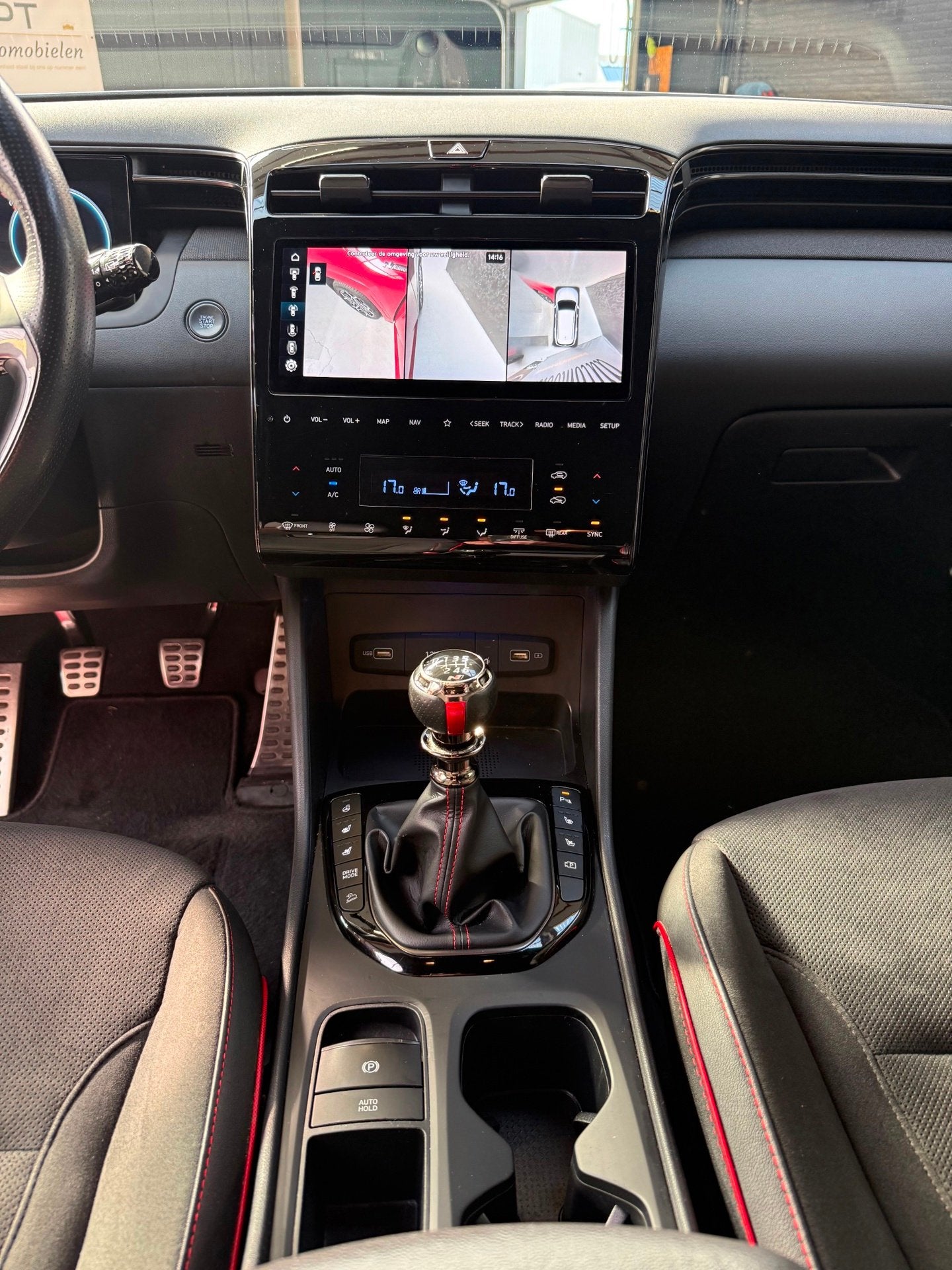 Hyundai Tucson 1.6 T-GDI MHEV N Line Sky, Voorwielaandrijving, Dealer onderhouden, 15 km/l, Gebruikt