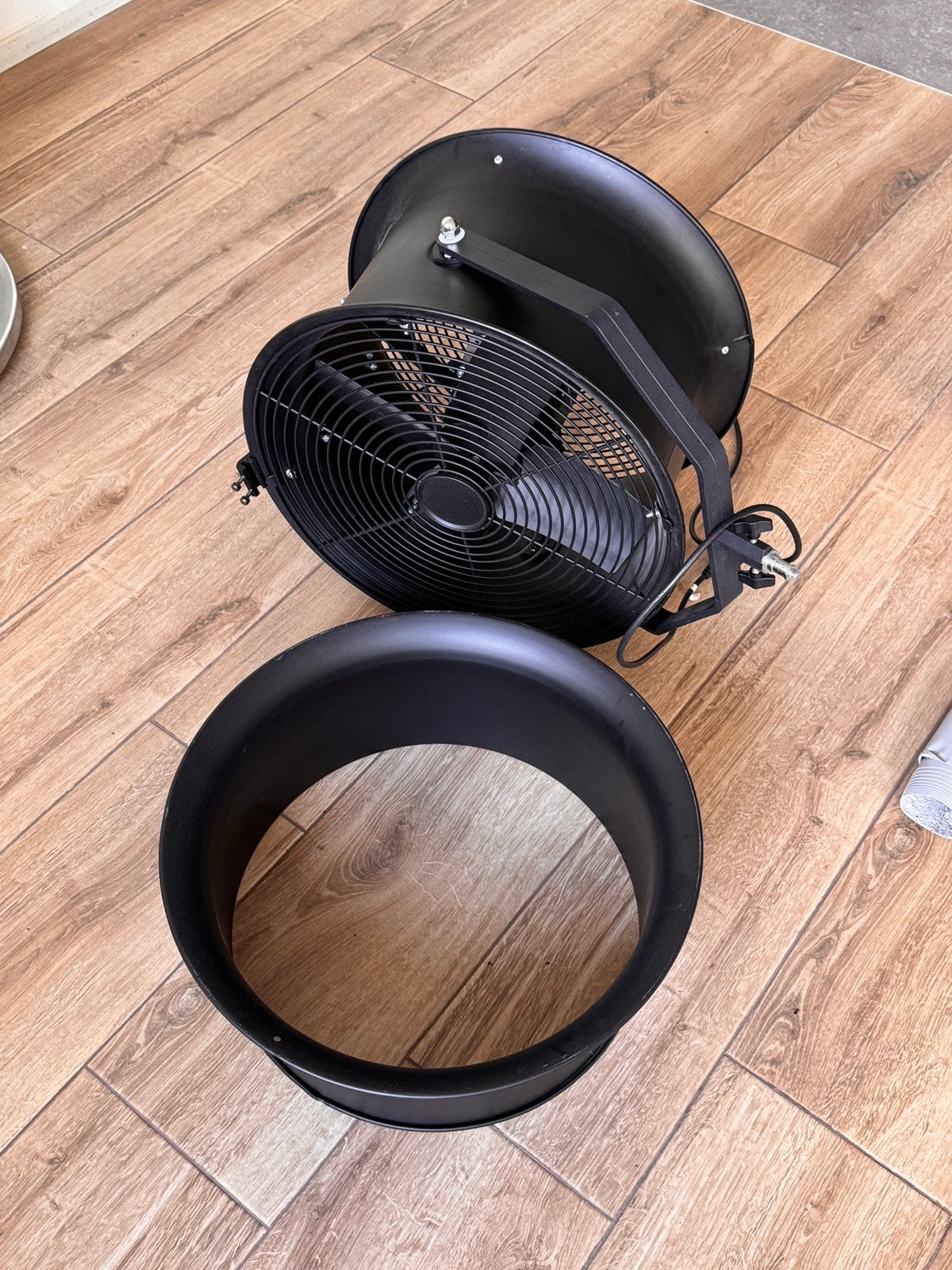 Krachtige ventilator, trapsgewijs instelbaar, Witgoed en Apparatuur, Ophalen, Zo goed als nieuw, Statiefventilator