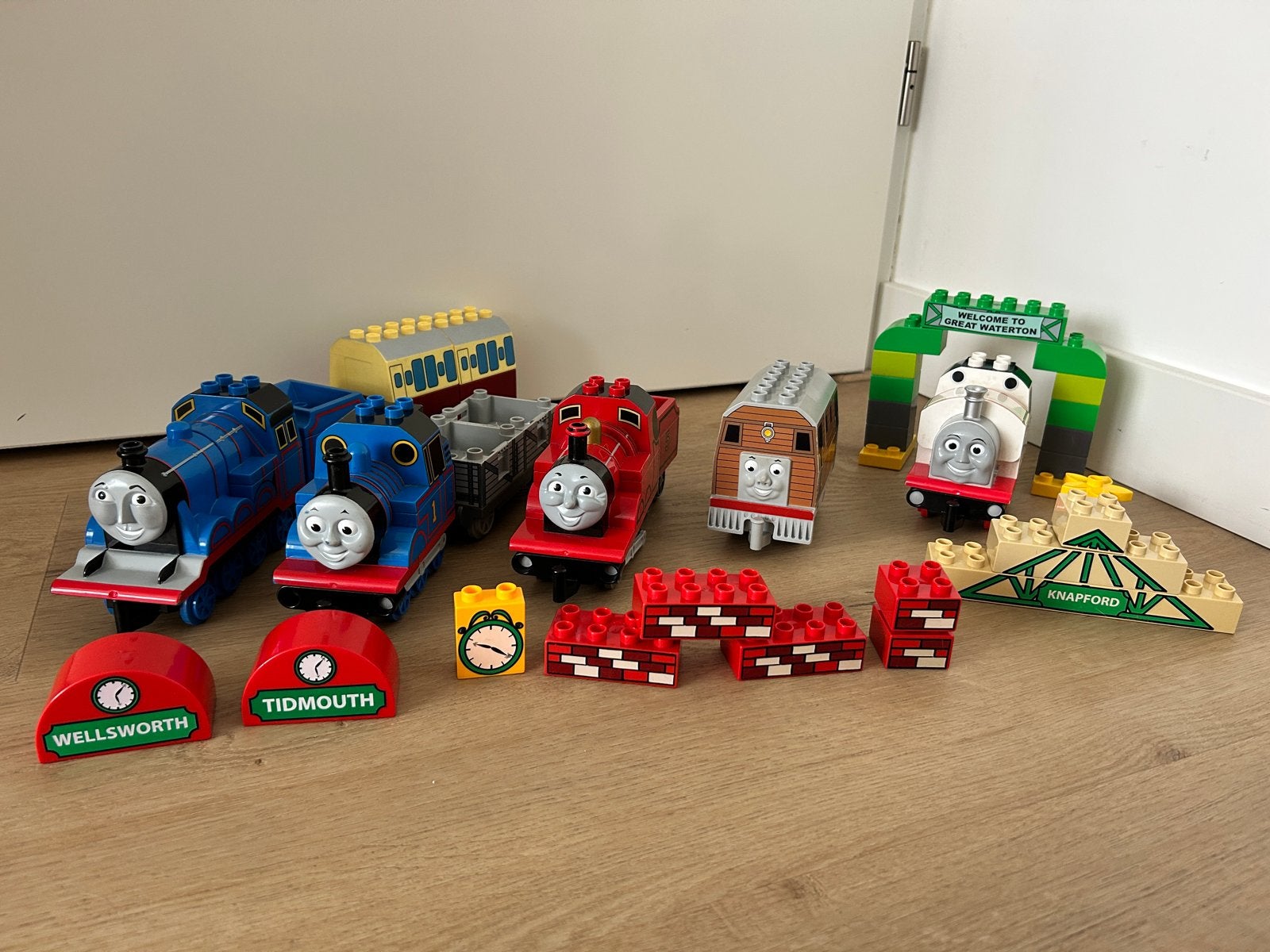 Thomas de Trein Duplo Locomotieven en Toebehoren, Gebruikt, Overige thema's, Ophalen of Verzenden, Duplo