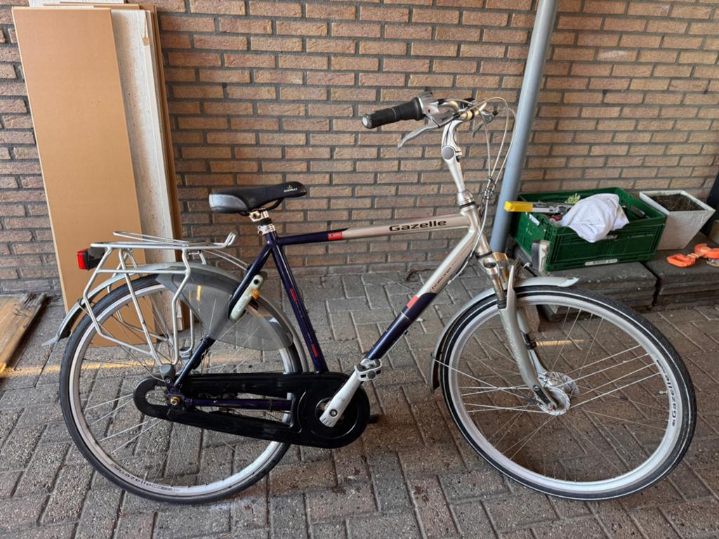 Gazelle fiets - Nette staat, kleine reparaties nodig, Ophalen, Gebruikt, Velgrem, Versnellingen