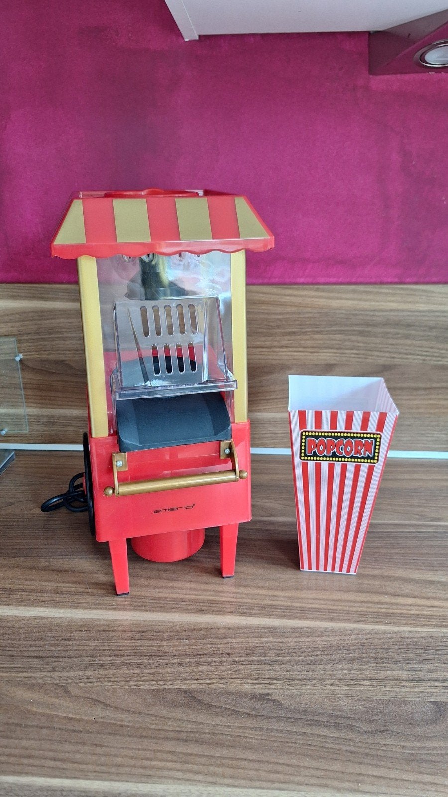 Retro popcorn maker, Ophalen of Verzenden, Zo goed als nieuw, Overige