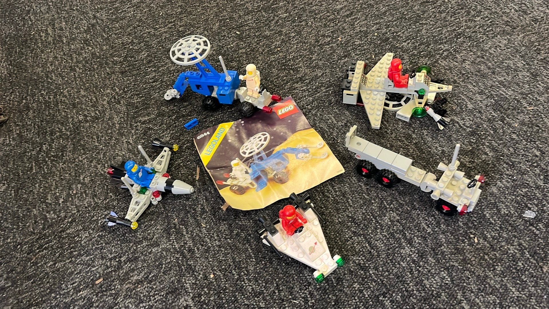 Oude LEGO Ruimtevaart diversen, Gebruikt, Lego, Overige typen, Ophalen of Verzenden
