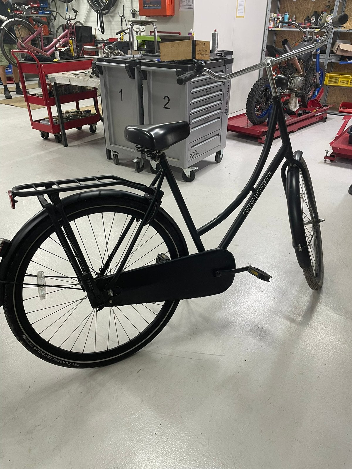 Mooie Spirit Omafiets met terugtraprem en frame hoogte 57cm, 56 cm of meer, Ophalen, Gebruikt, Terugtraprem
