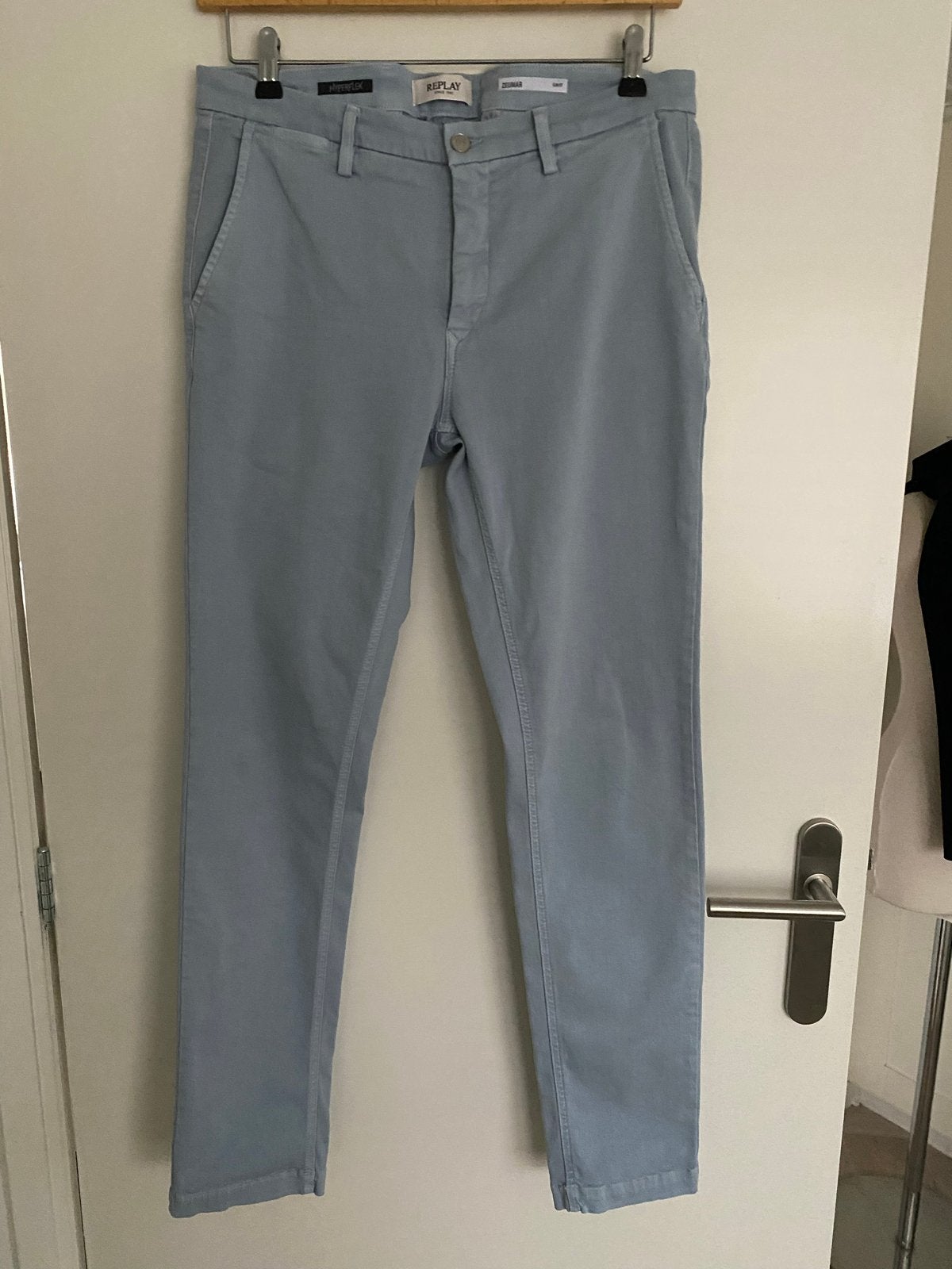Replay Zeumar Slim Fit Hyperflex Jeans W33 L32 nieuw, Ophalen of Verzenden, Nieuw, Blauw, W33 - W34 (confectie 48/50)