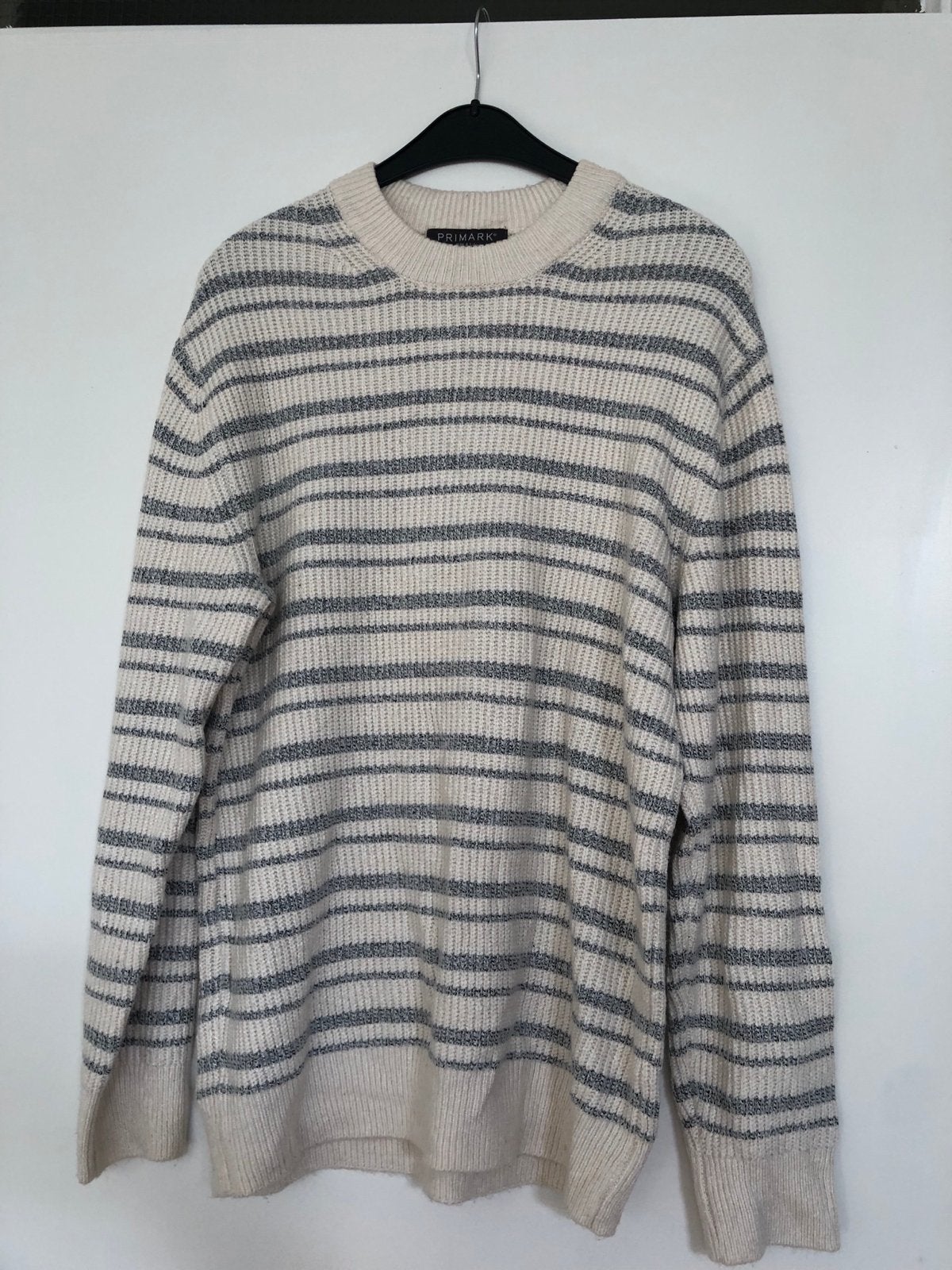 Primark gestreepte wintertrui maat S, Ophalen of Verzenden, Gedragen, Maat 46 (S) of kleiner, Beige