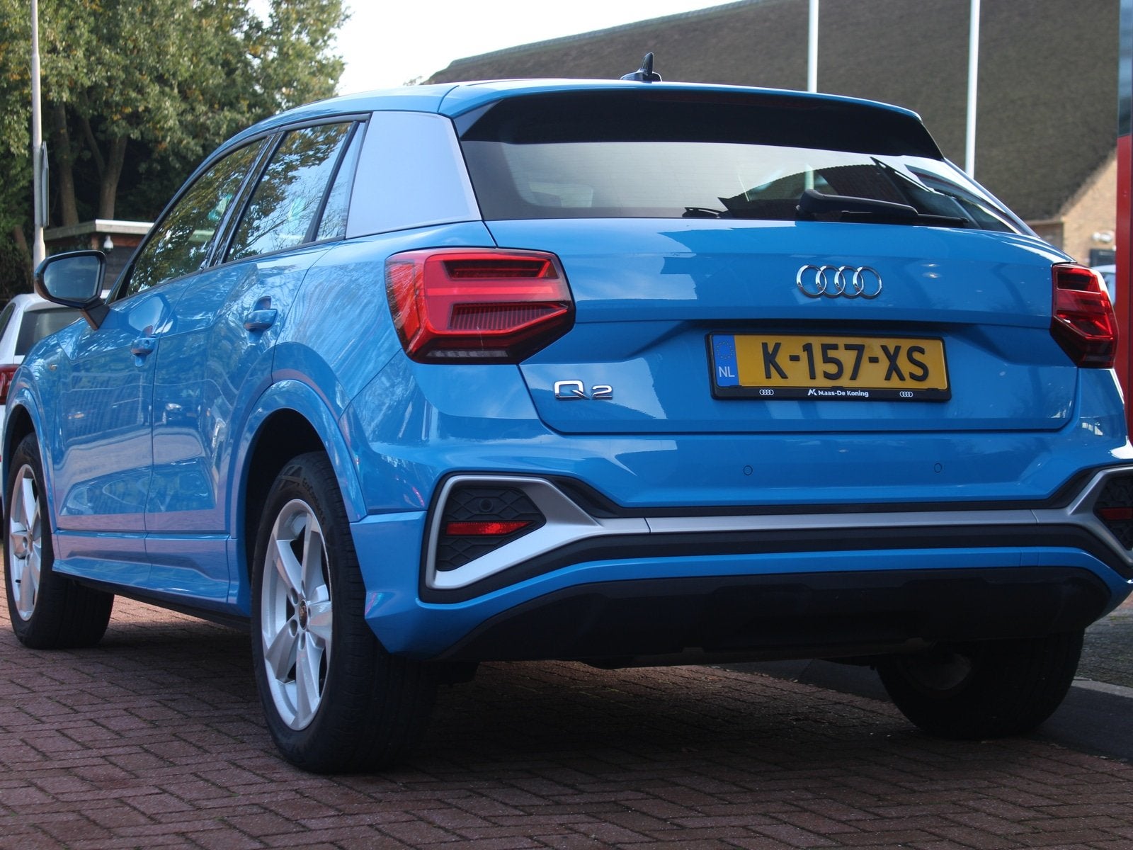 Audi Q2 35 TFSI *S Edition* Carplay | Volledig Leder | Navig, Auto's, 4 cilinders, 150 pk, Blauw, Bedrijf
