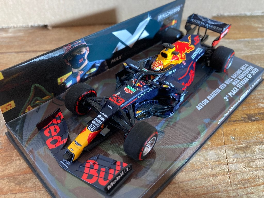 ✅ Max Verstappen editie 51 1:43 3rd Place Styrian GP 2020, Ophalen of Verzenden, Nieuw, Formule 1