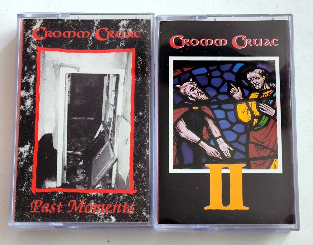 2x Cromm Cruac demo tape cassette, Cd's en Dvd's, Zo goed als nieuw, Origineel, Rock en Metal, Verzenden