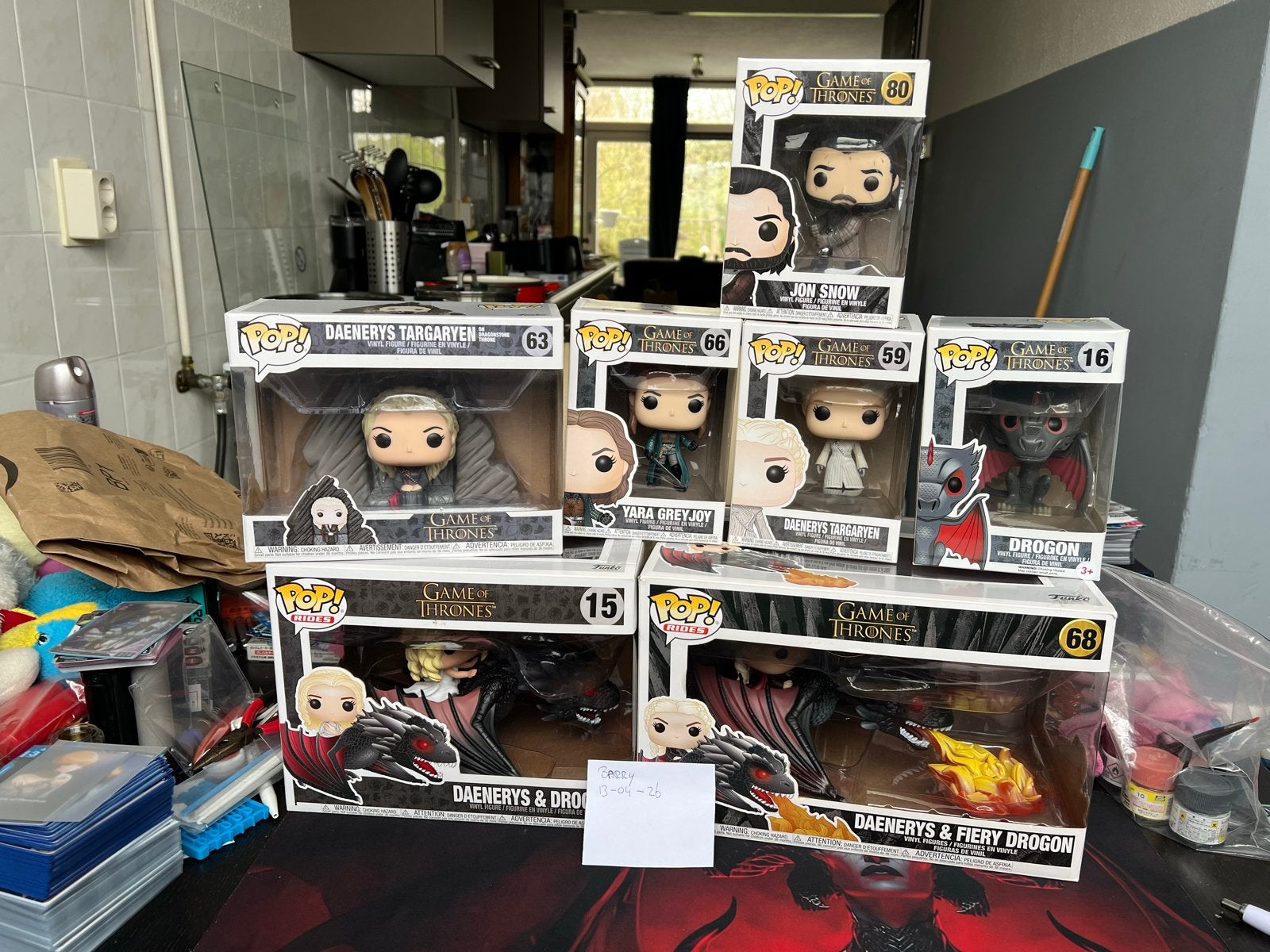 Game of Thrones Funko Pop! Collectie (7 stuks), Ophalen of Verzenden, Zo goed als nieuw