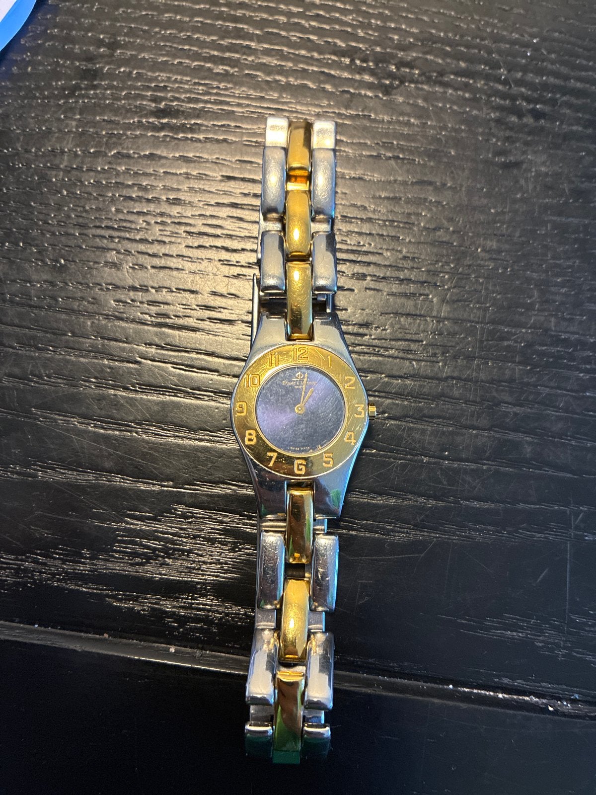 Baume & Mercier Dames Horloge - Tweekleurig, Gebruikt, Staal, Polshorloge, Ophalen