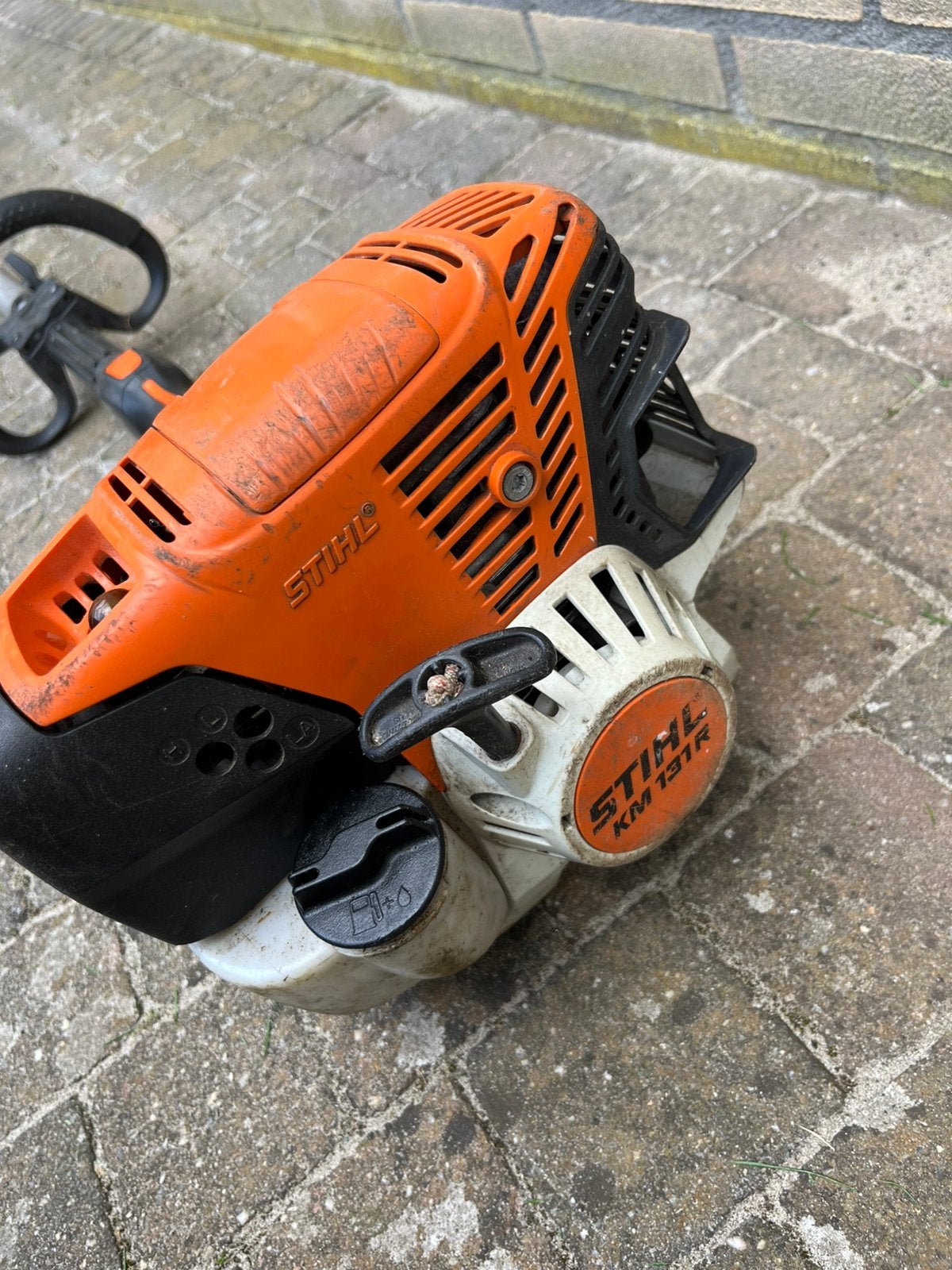 Stihl km 131r combi motor met heggenschaar, Tuin en Terras, Ophalen, Benzine