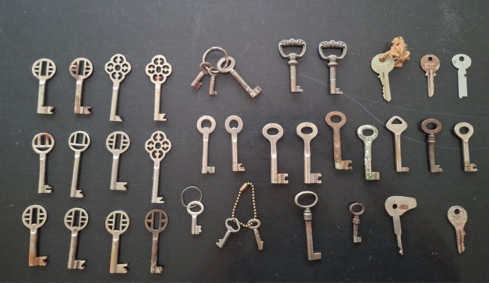 Diverse collectie oude sleutels - Antiek en decoratief, Ophalen of Verzenden
