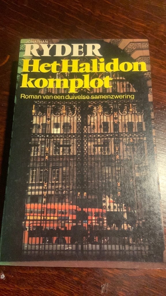 Het halidon komplot - Jonathan Ryder, Ophalen of Verzenden