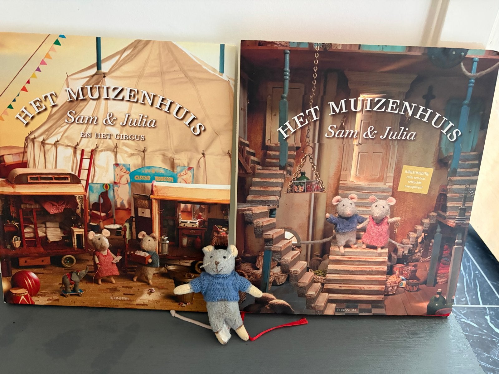 Het Muizenhuis Sam & Julia boeken + knuffel, Boeken, Ophalen of Verzenden, Zo goed als nieuw, Fictie algemeen