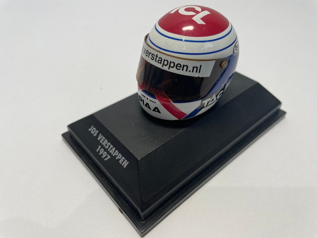 Helm Arai Jos Verstappen Tyrrell 1997, Ophalen of Verzenden, Zo goed als nieuw, Formule 1