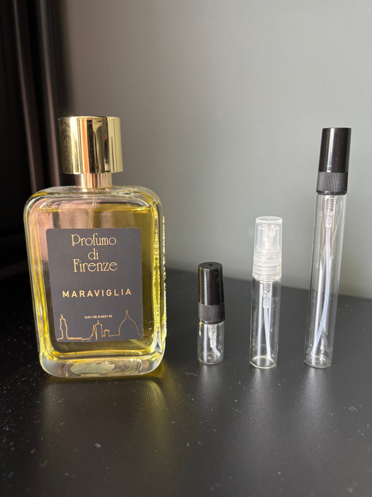 Profumo di firenze maraviglia sampels, Sieraden, Tassen en Uiterlijk, Uiterlijk | Parfum, Ophalen of Verzenden, Zo goed als nieuw