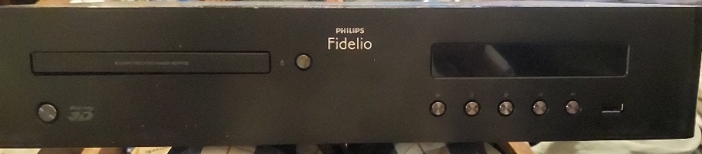 Philips Fidelio bluray speler, Ophalen, Philips