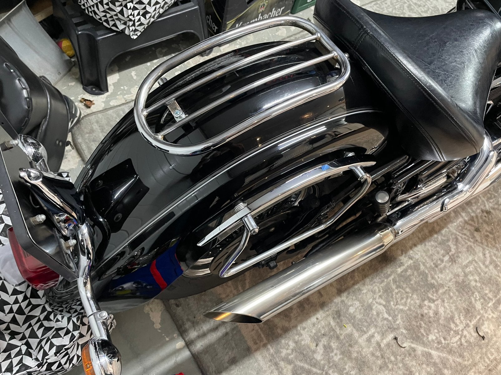 Bagagerek XVS 1100 Yamaha Dragstar, Motoren, Onderdelen | Yamaha, Ophalen of Verzenden