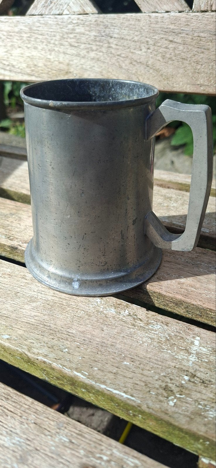 Oude tinnen beker - Real Pewter, Ophalen of Verzenden