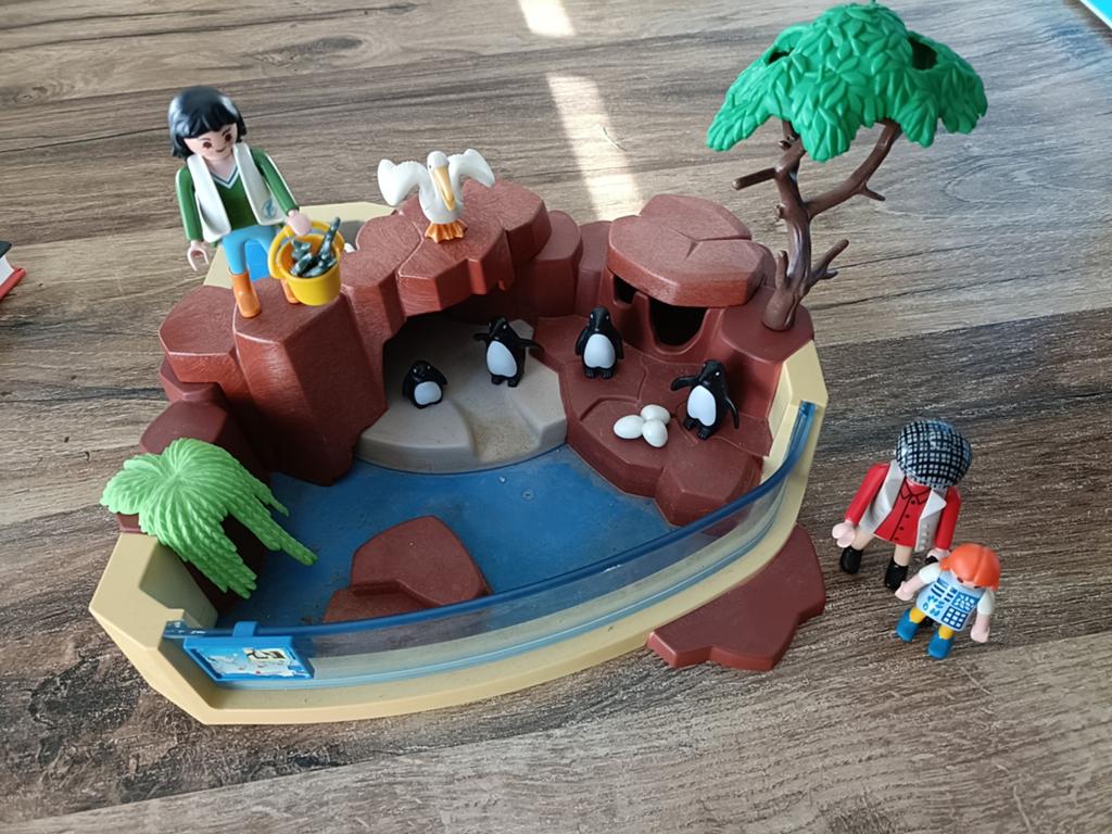 Playmobil pinguïn verblijf, Kinderen en Baby's, Speelgoed | Playmobil, Ophalen of Verzenden, Gebruikt, Complete set